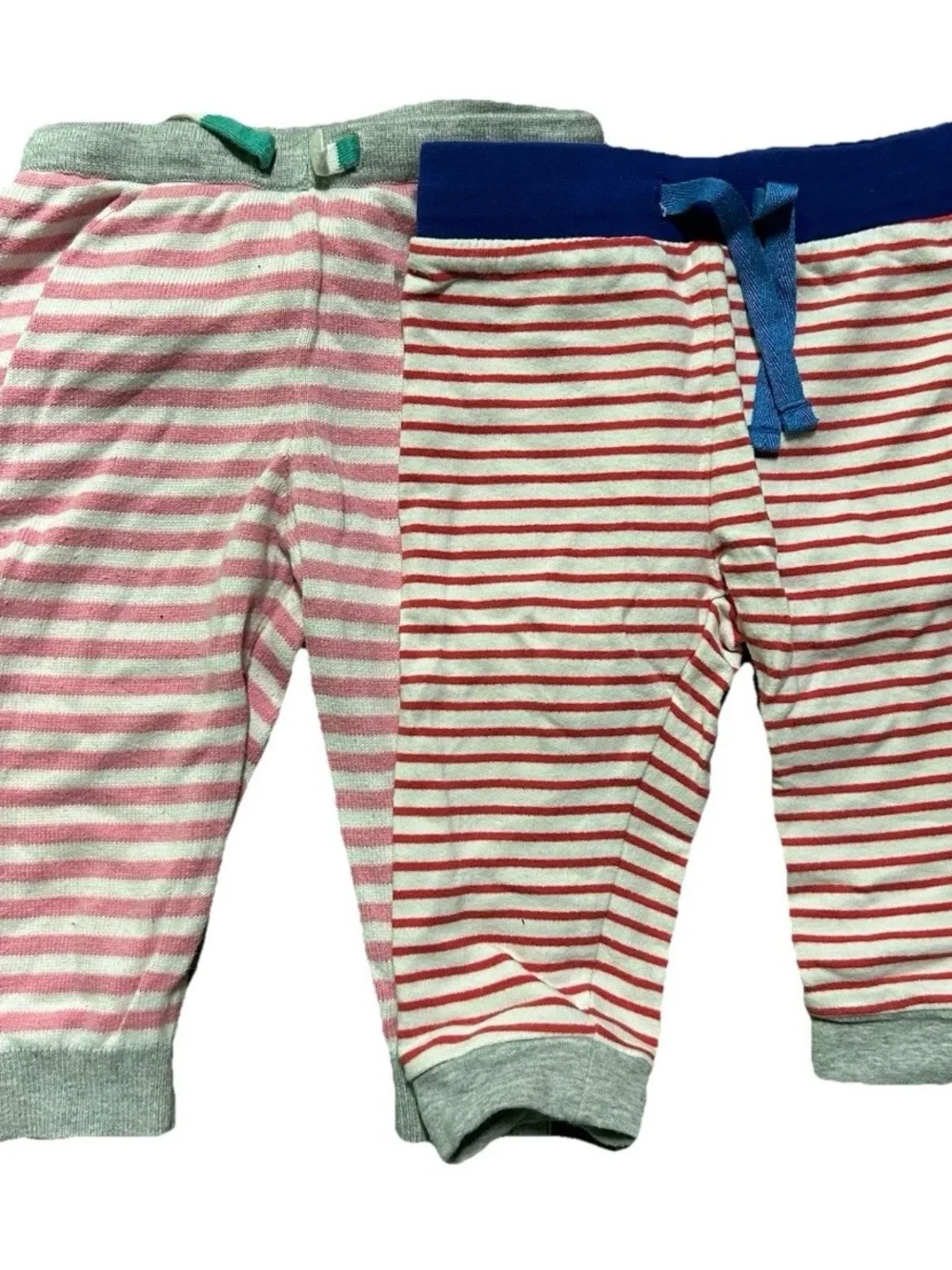 Baby Boden Girls Striped Sweatpants Joggers Size 6-12 Months